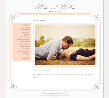 Wedding picture upload website