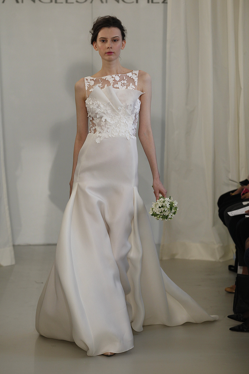 Gown by Angel Sanchez This one had it all architectural