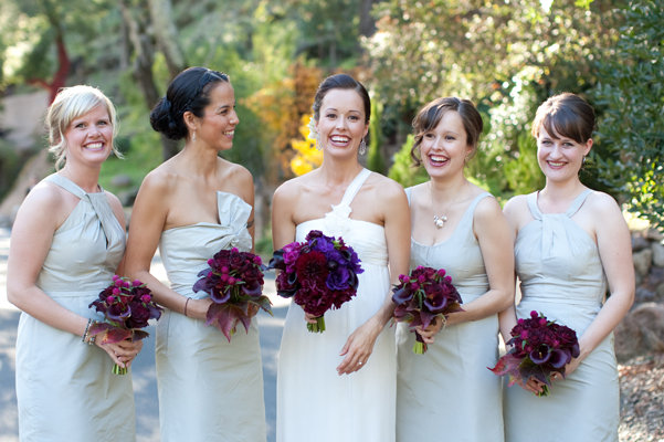 Real wedding bridesmaid dresses