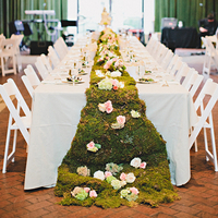 Moss Décor Project Wedding Blog