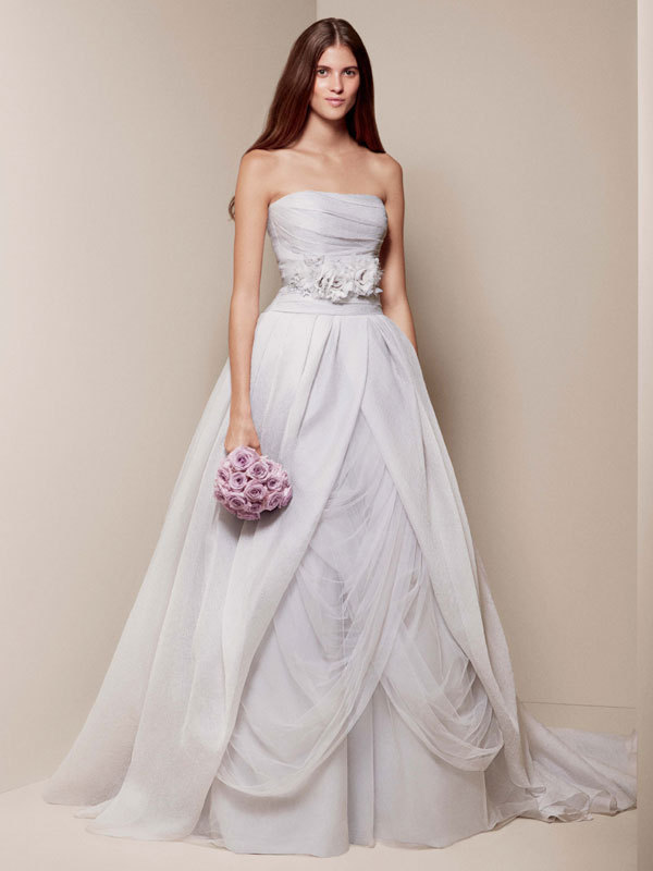 Best Vera Wang Tea Length Wedding Dress in the world Check it out now 